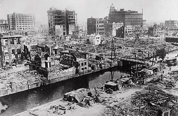 Kanto jordskælv Japan 1923